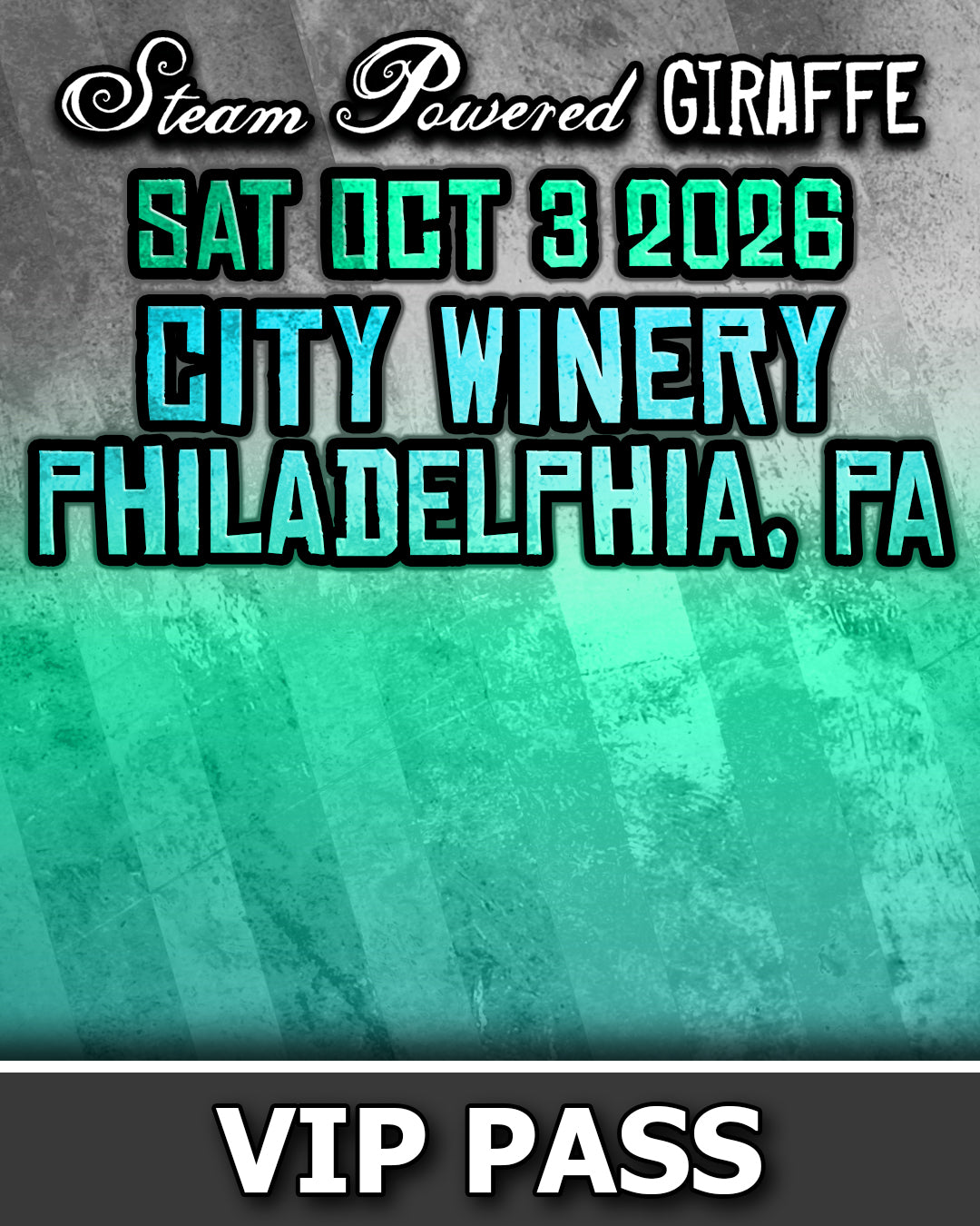 Steam Powered Giraffe: Live in Concert | VIP Pass - October 3, 2026 | Philadelphia, PA