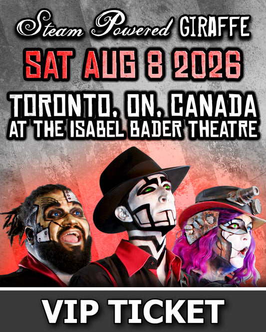 Steam Powered Giraffe: Live in Concert | Tickets - August 8, 2026 | Toronto, ON, Canada