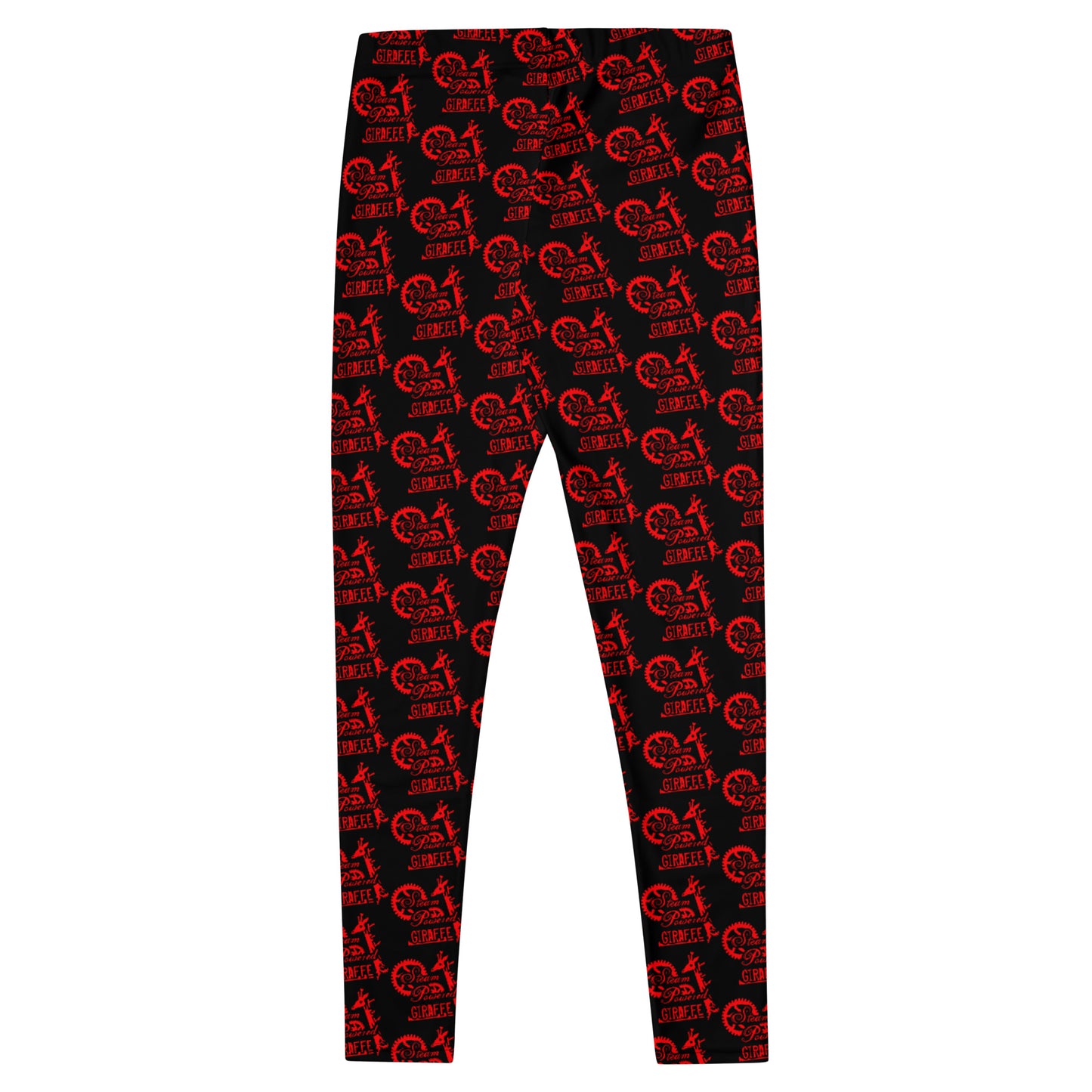 Black with Red SPG Logo Leggings