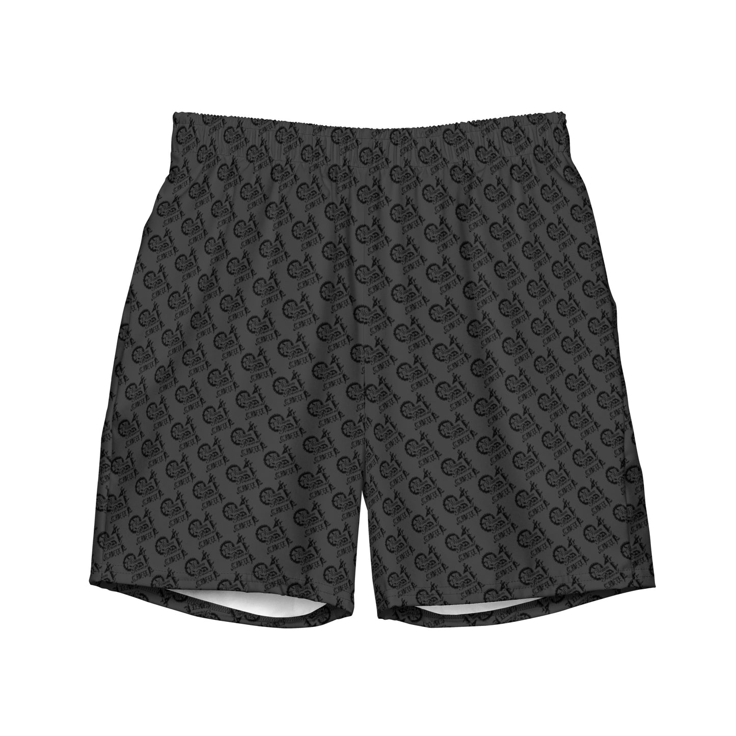 Dark Grey SPG Logo Swim Trunks