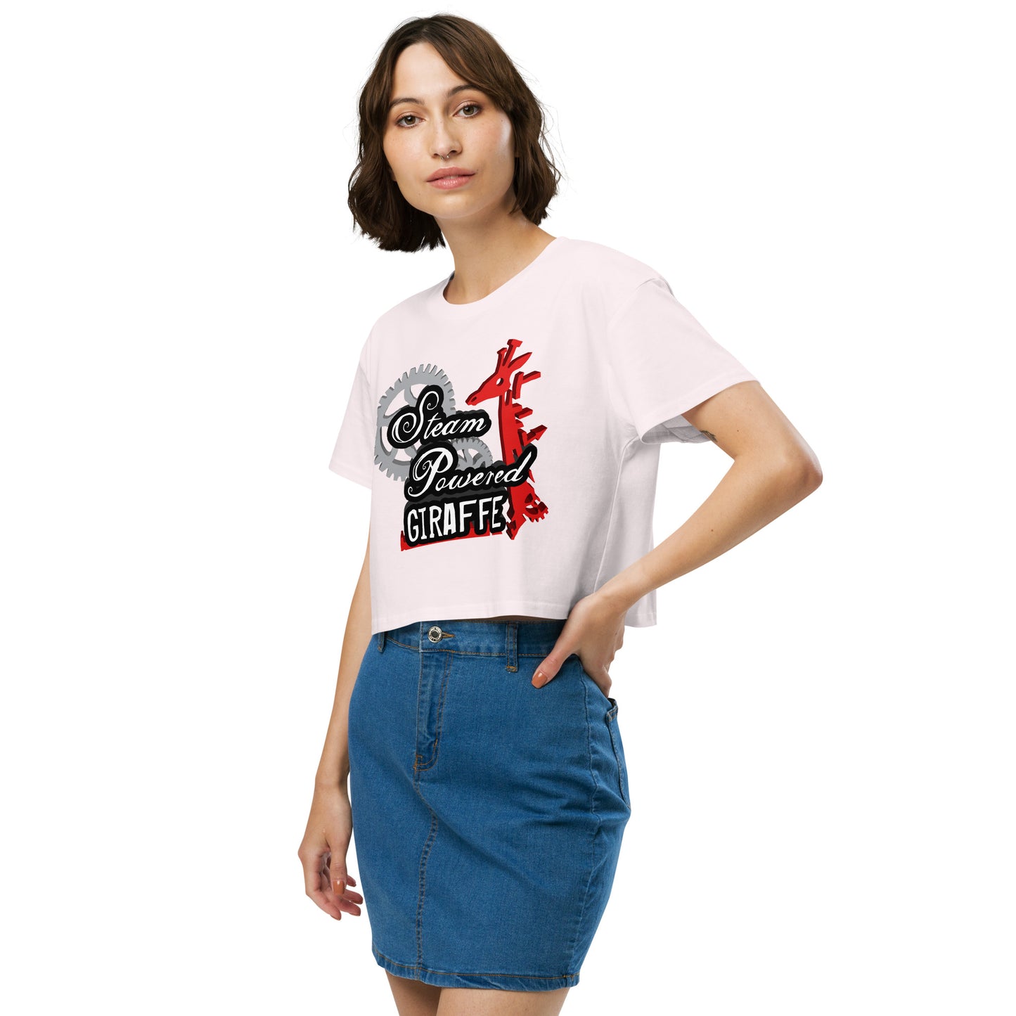 SPG Logo Relaxed Crop Tee