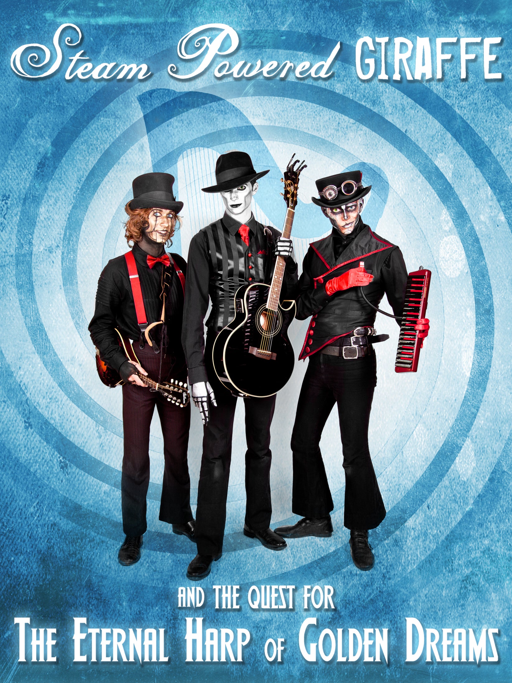 steam powered giraffe brass goggles Steam Powered Giraffe: The Quest for the Eternal Harp of Golden Dreams