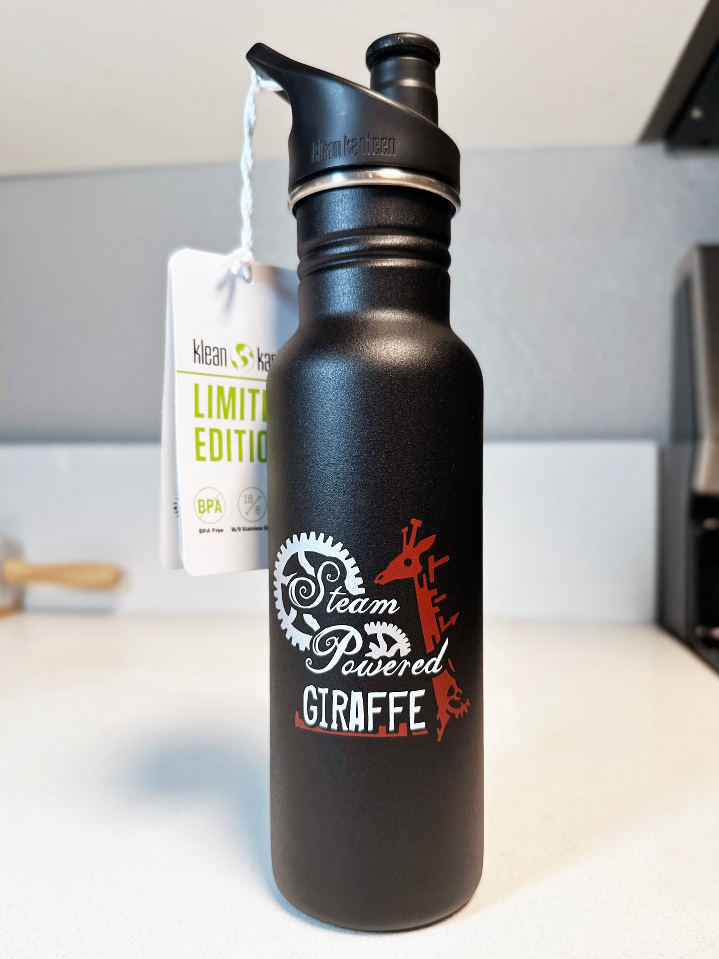 Klean Kanteen SPG Logo Premium Water Bottle