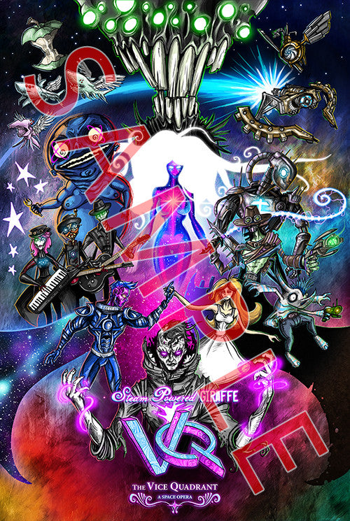 Vice Quadrant Poster (12'' x 18'')