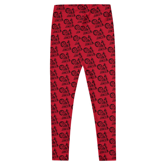 Red SPG Logo Leggings
