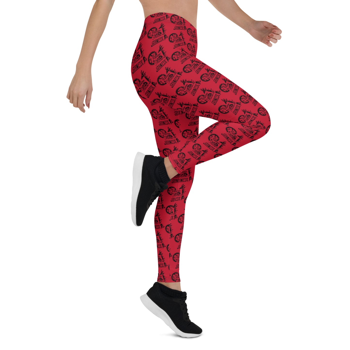 Red SPG Logo Leggings