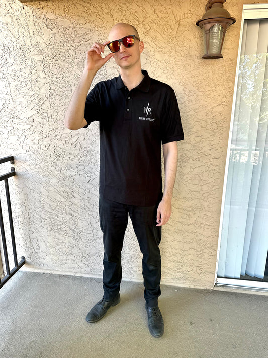 Walter Robotics Embroidered Polo Shirt
