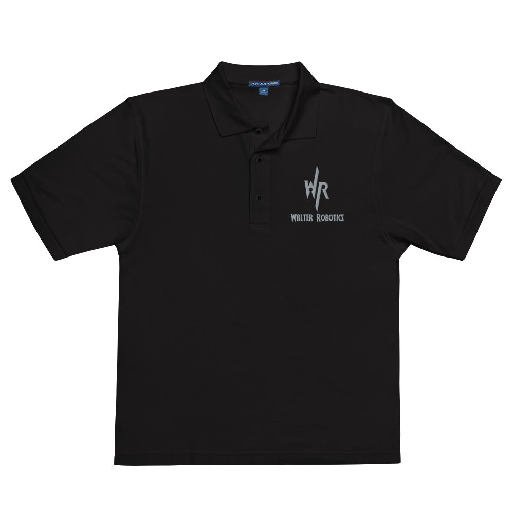 Walter Robotics Embroidered Polo Shirt