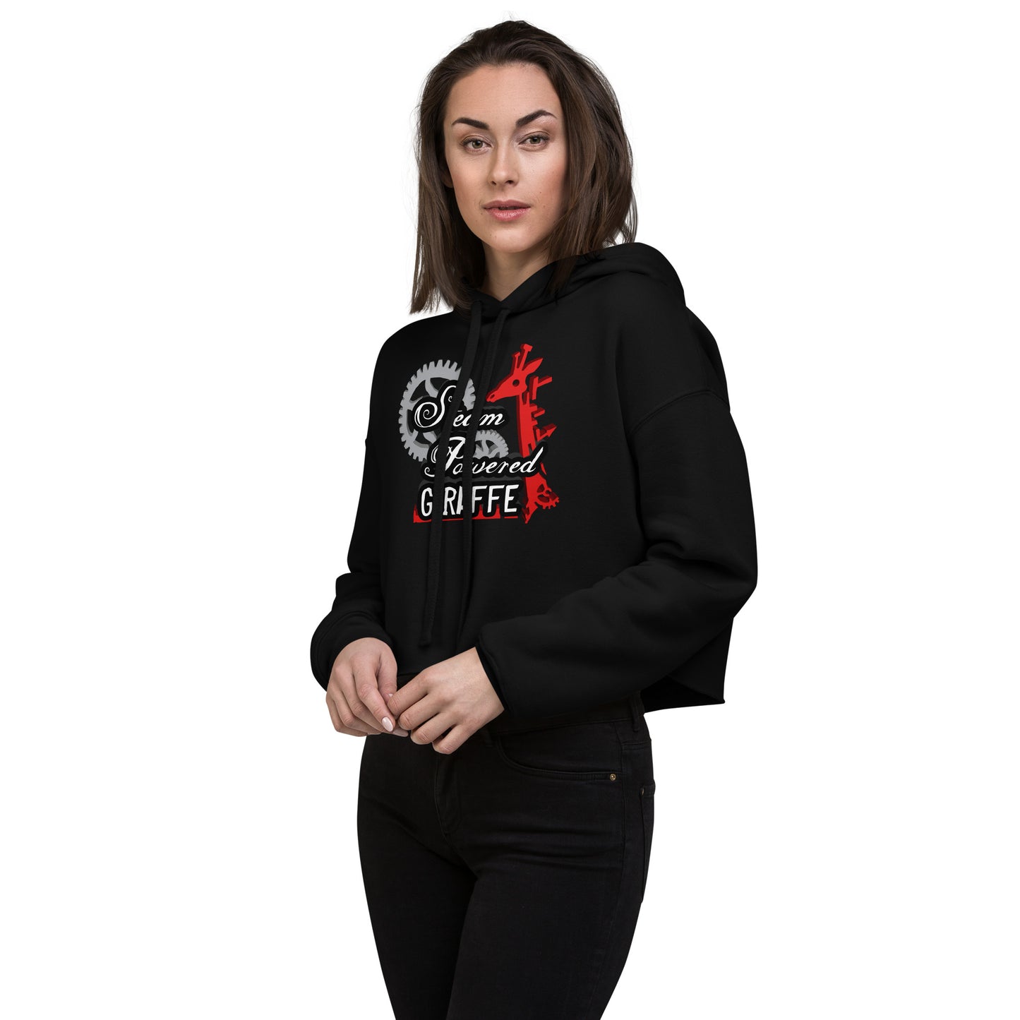 SPG Logo Crop Hoodie