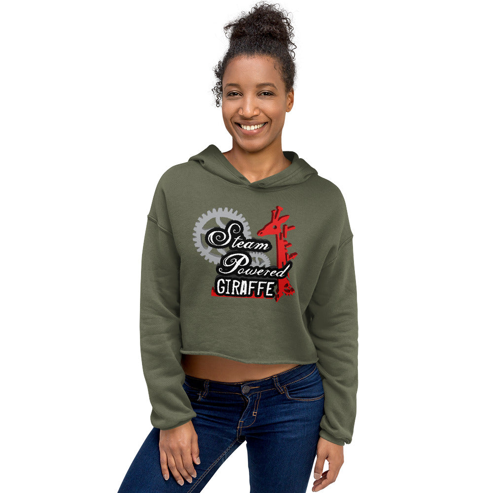 SPG Logo Crop Hoodie