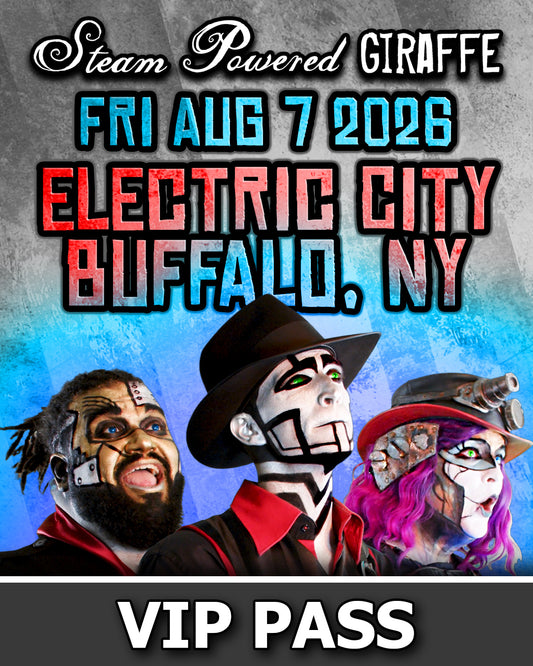 Steam Powered Giraffe: Live in Concert | VIP Pass - August 7, 2026 | Buffalo, NY