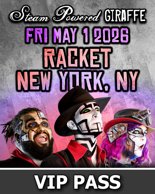 Steam Powered Giraffe: Live in Concert | VIP Pass - May 1, 2026 | New York, NY