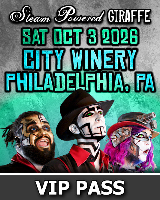 Steam Powered Giraffe: Live in Concert | VIP Pass - October 3, 2026 | Philadelphia, PA