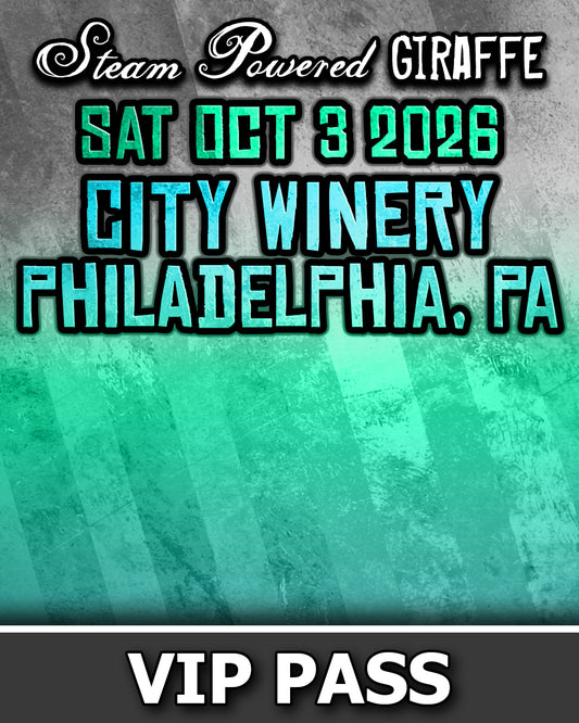 Steam Powered Giraffe: Live in Concert | VIP Pass - October 3, 2026 | Philadelphia, PA