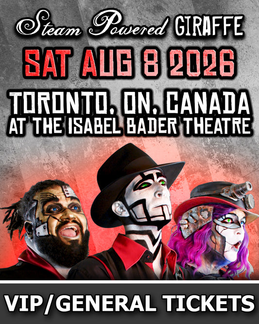 Steam Powered Giraffe: Live in Concert | Tickets - August 8, 2026 | Toronto, ON, Canada