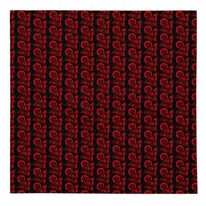 Black with Red SPG Logo Bandana