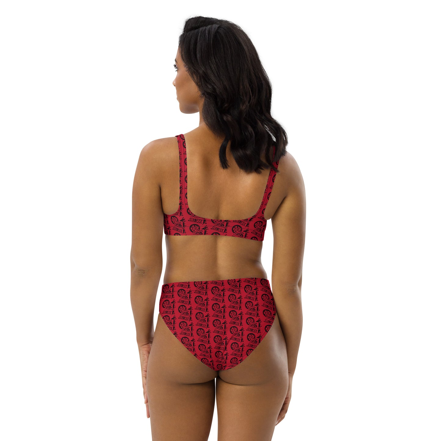 Red SPG Logo Bikini Swimsuit