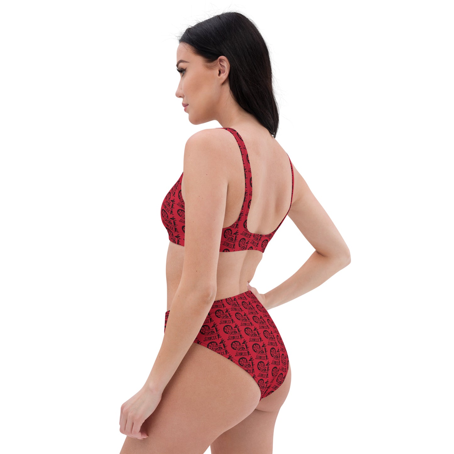 Red SPG Logo Bikini Swimsuit