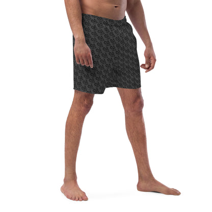 Dark Grey SPG Logo Swim Trunks