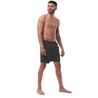 Dark Grey SPG Logo Swim Trunks