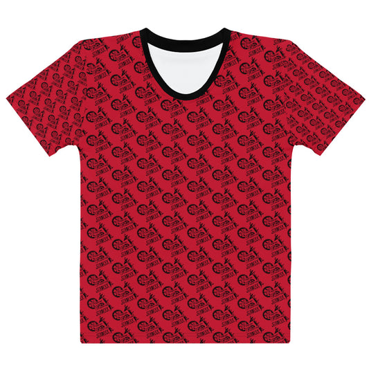 Red SPG Logo Feminine-Cut Shirt