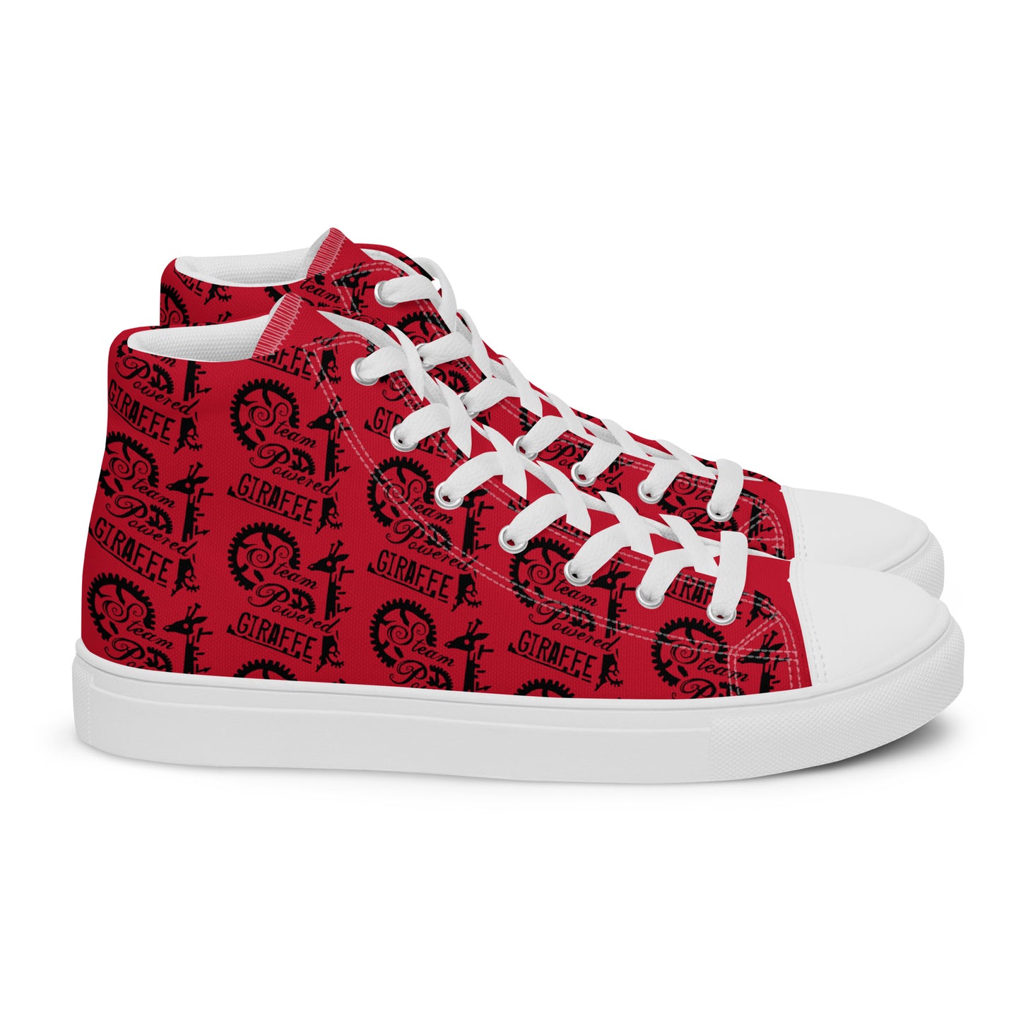 Men’s Red SPG Logo High Top Shoes