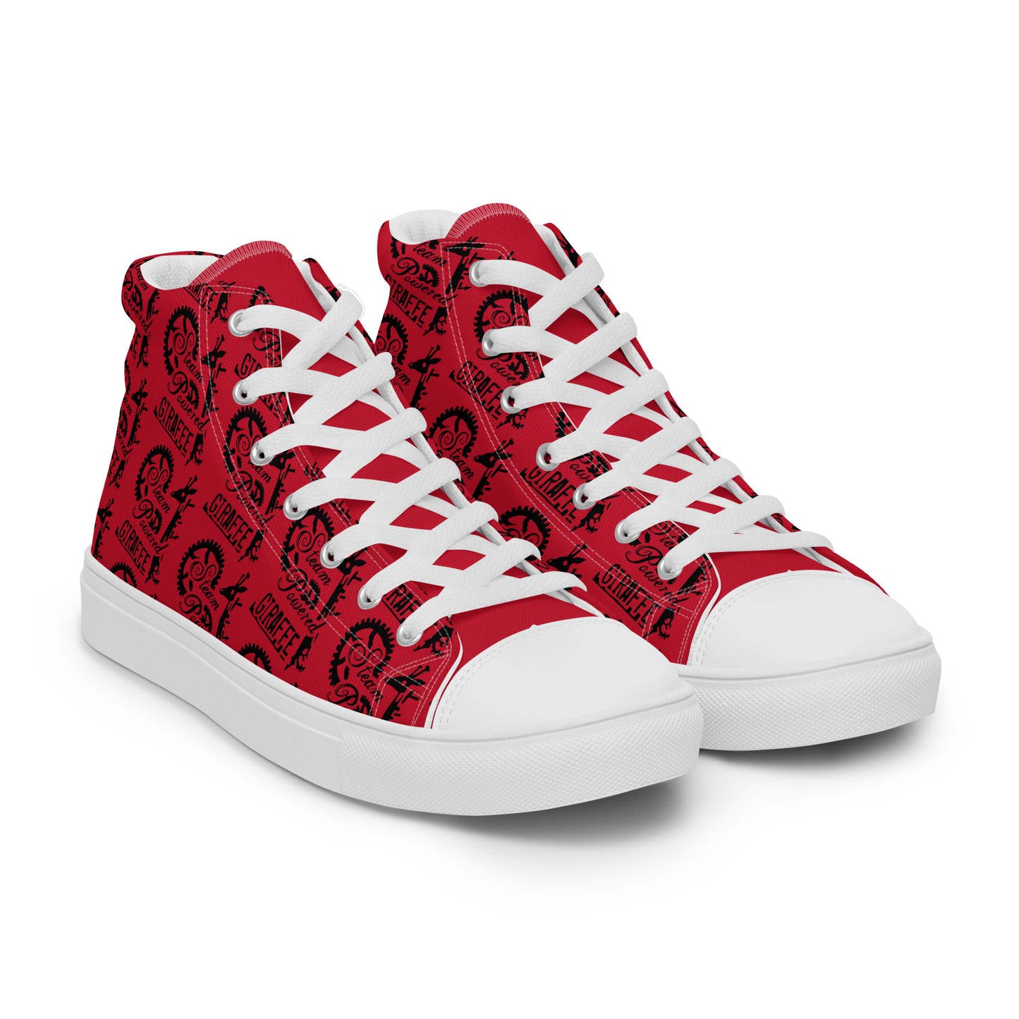 Men’s Red SPG Logo High Top Shoes