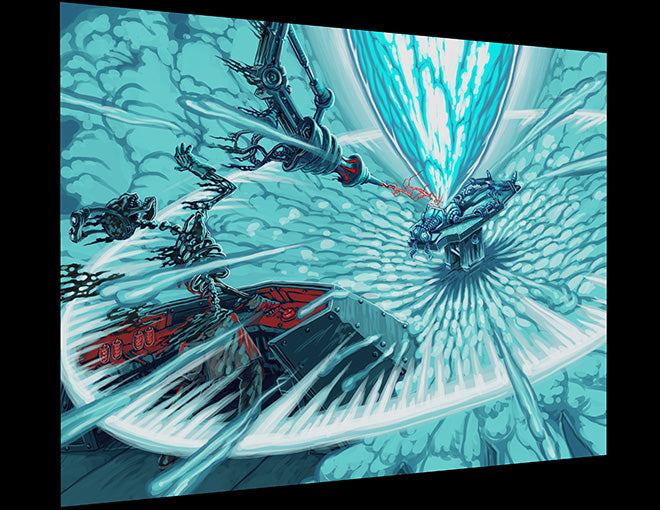 Vice Quadrant Timeline Prints (8.5'' x 11'') Steam Powered Giraffe