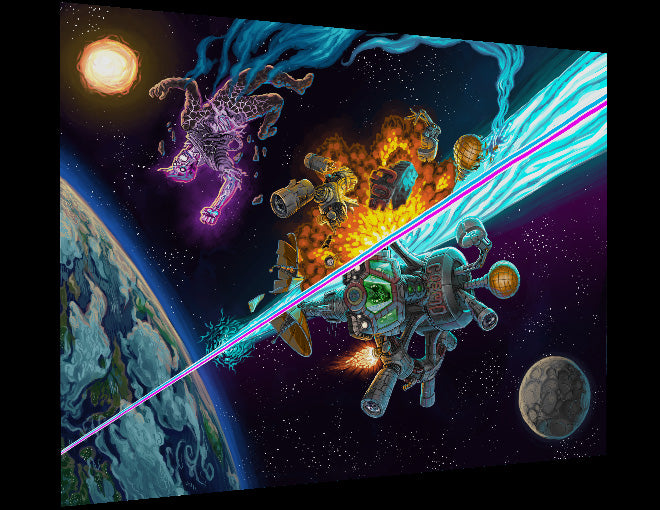 Vice Quadrant Timeline Prints (8.5'' x 11'') Steam Powered Giraffe