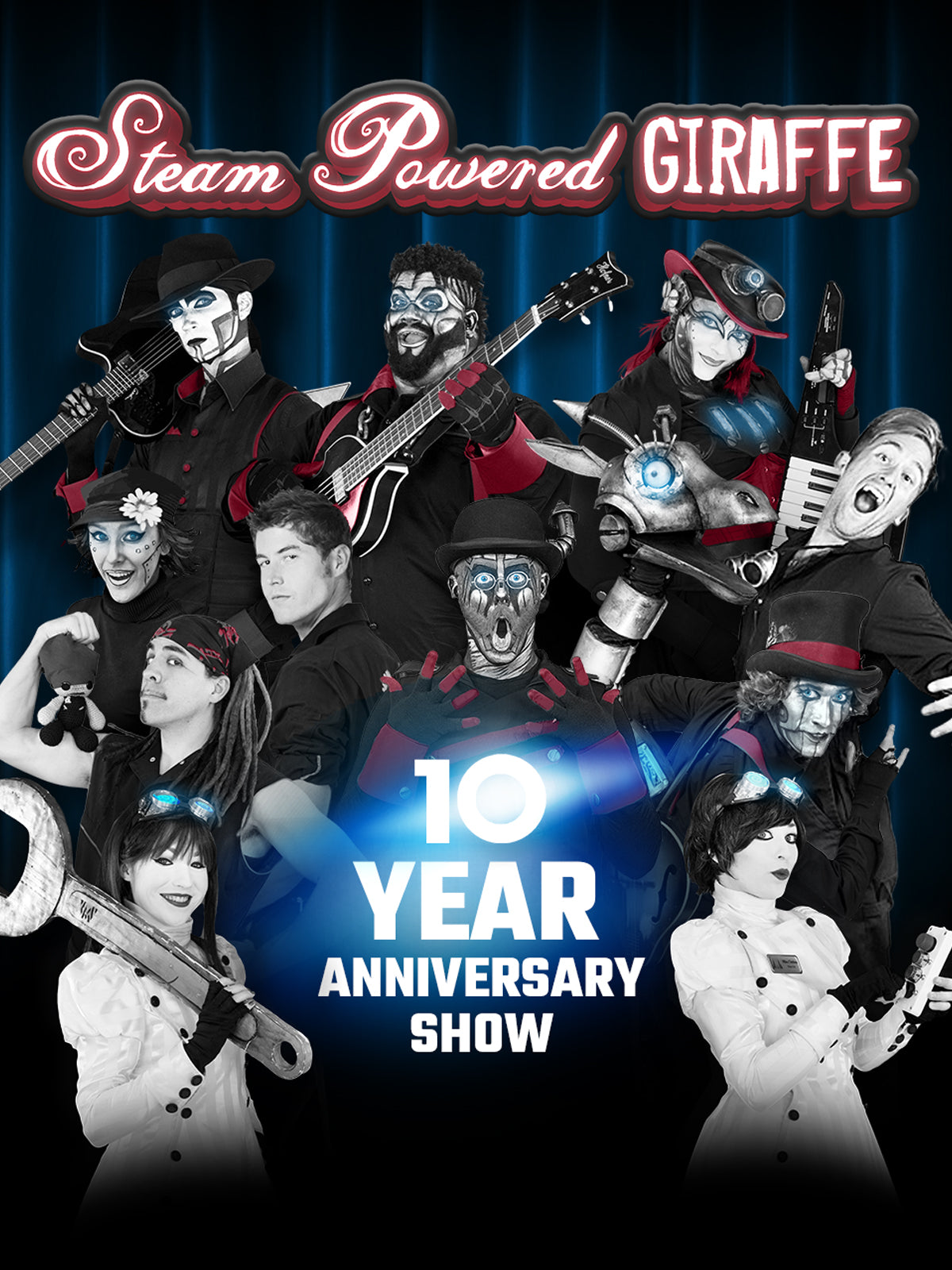 Steam Powered Giraffe: 10 Year Anniversary Show (2018)
