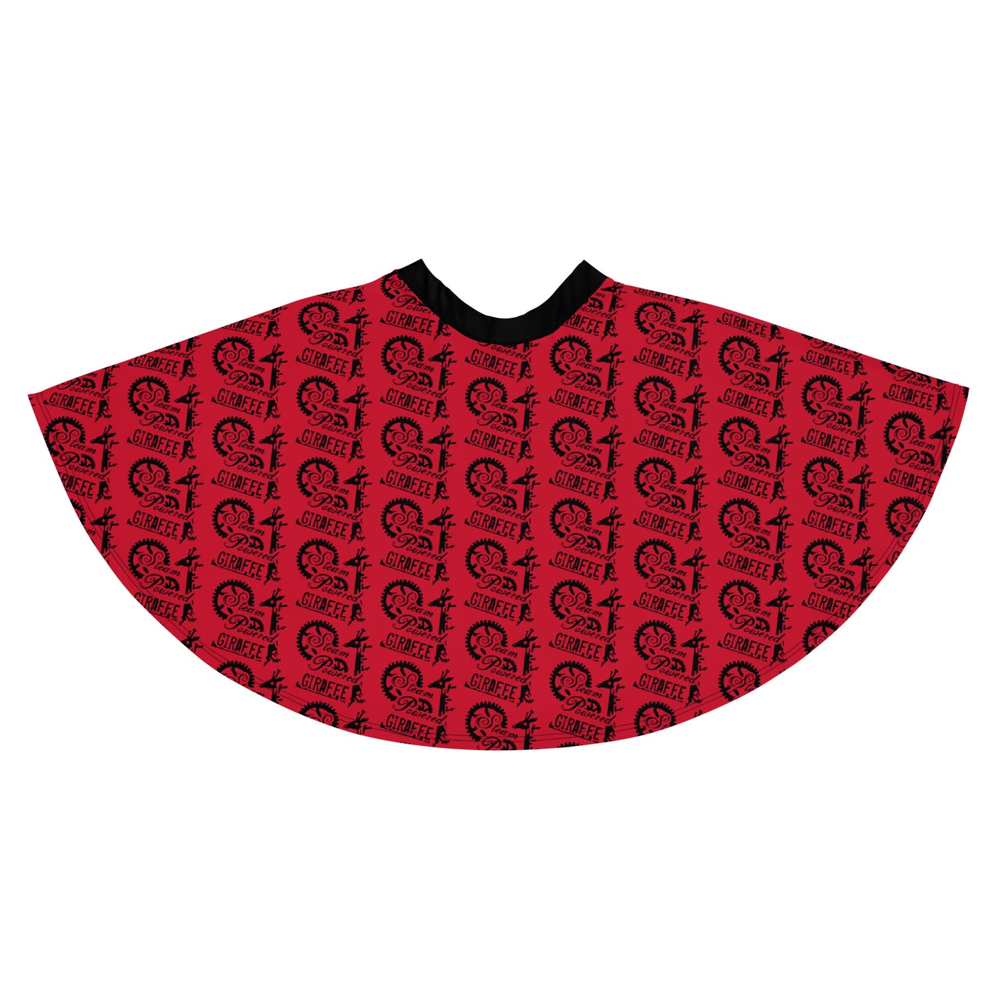 Red SPG Logo Skater Skirt