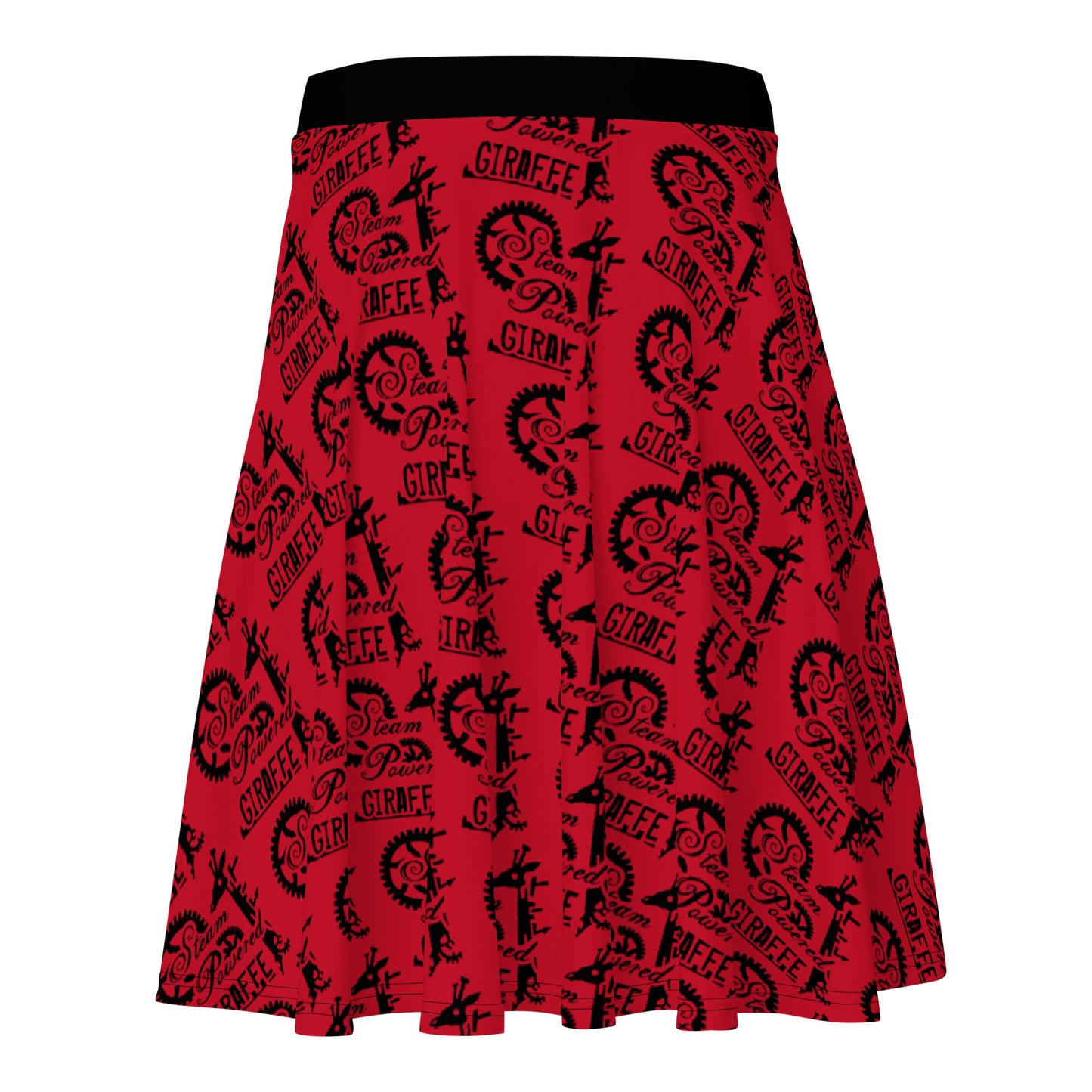 Red SPG Logo Skater Skirt