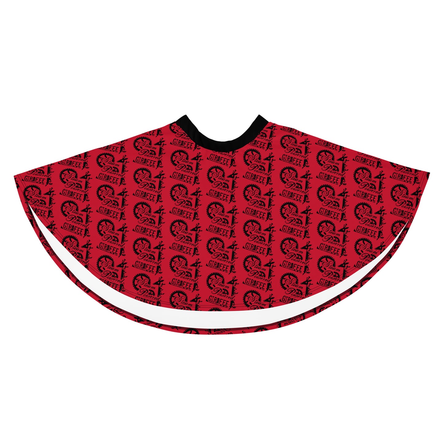 Red SPG Logo Skater Skirt