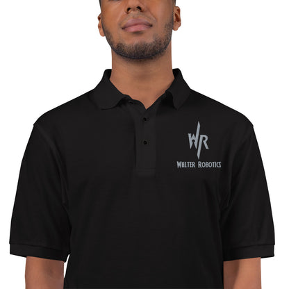 Walter Robotics Embroidered Polo Shirt