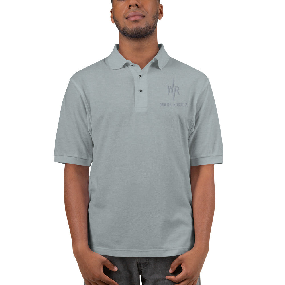 Walter Robotics Embroidered Polo Shirt