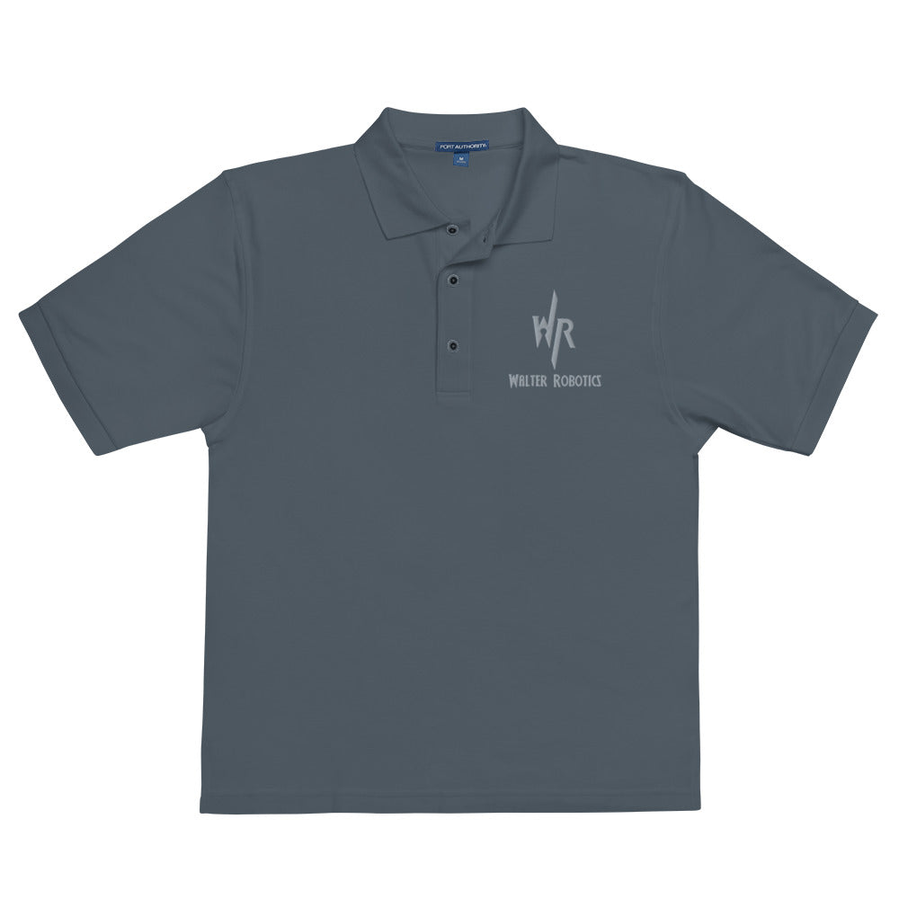 Walter Robotics Embroidered Polo Shirt