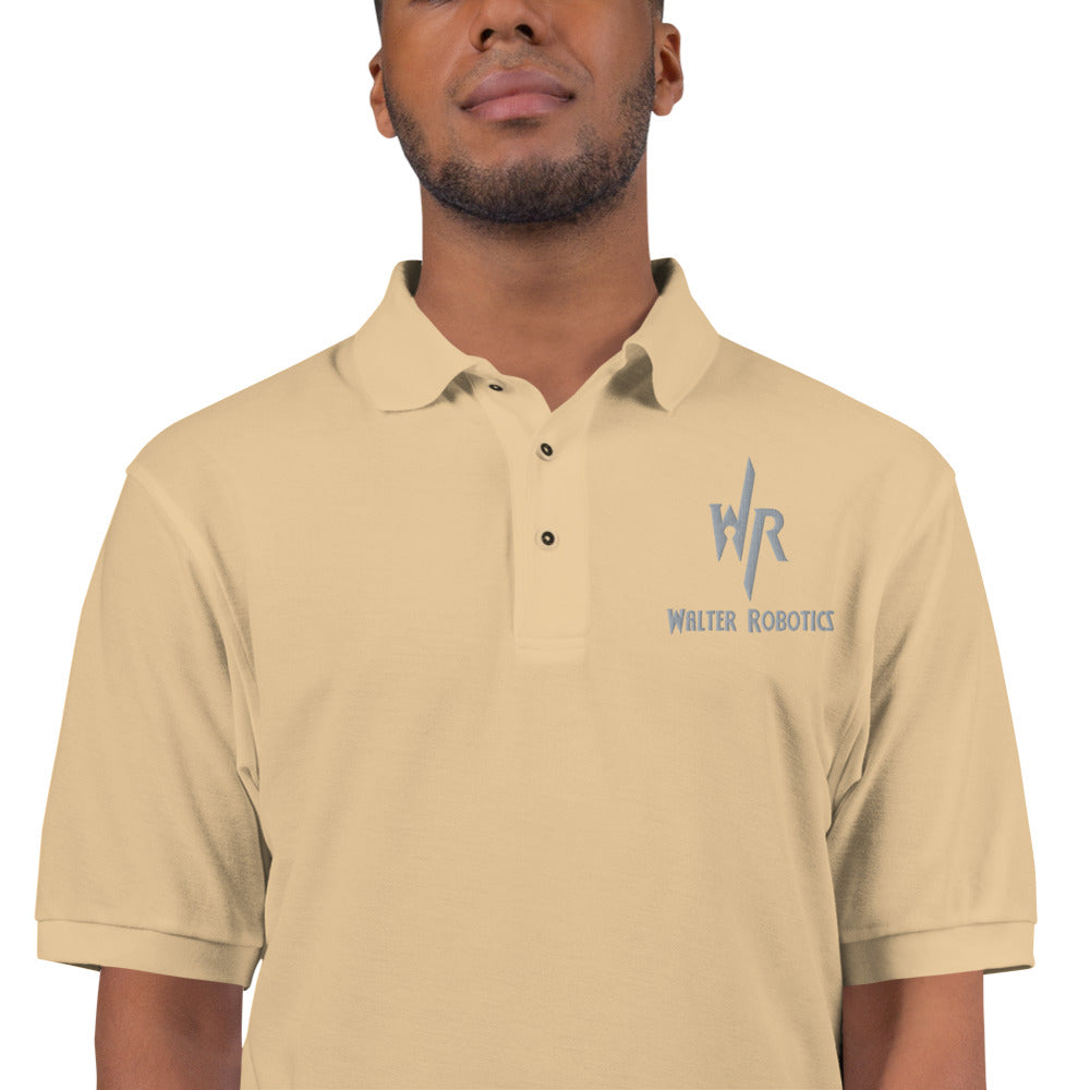 Walter Robotics Embroidered Polo Shirt