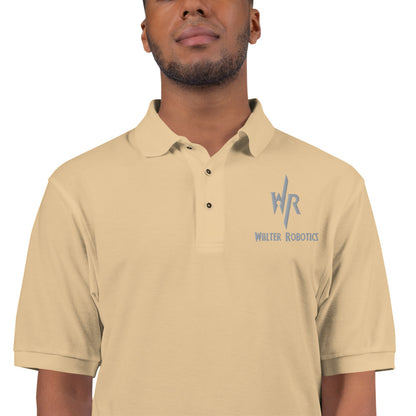 Walter Robotics Embroidered Polo Shirt